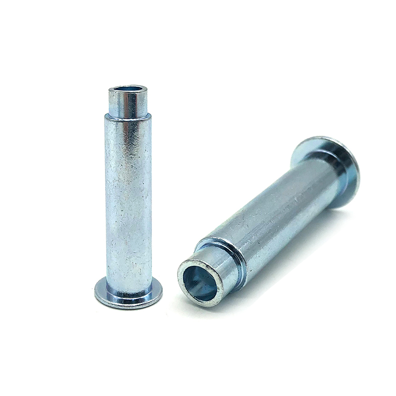 扁圆头铁镀蓝锌半空心铆钉不锈··· 扁圆头铁镀蓝锌半空心铆钉不锈···